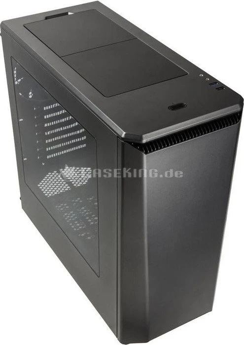 Phanteks Eclipse P400S anthrazit, Acrylfenster, schallgedämmt