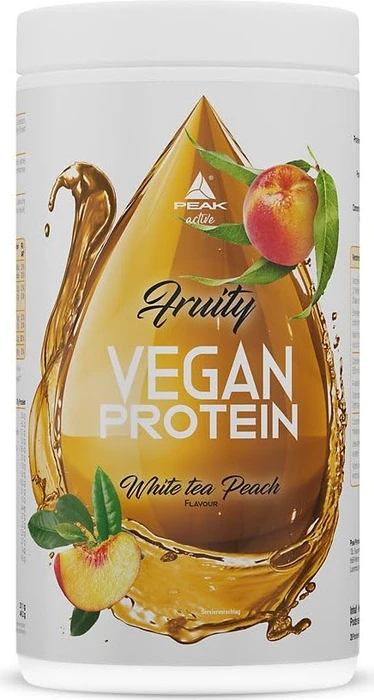 Peak Fruity Vegan Protein White Tea Peach 400g