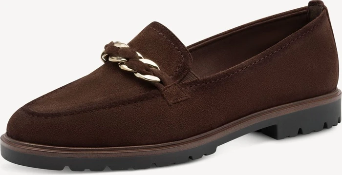 Tamaris Lederslipper braun (Damen)