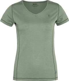 Fjällräven Abisko Cool Funktionsshirt kurzarm patina green (Damen)