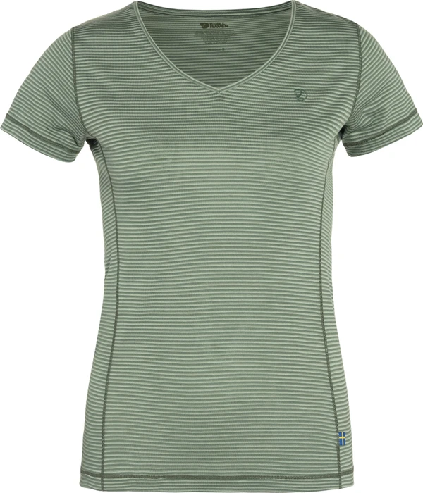 Fjällräven Abisko Cool Funktionsshirt kurzarm patina green (Damen)