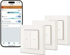 Eve Shutter Switch Smarte Rollladensteuerung, 3er-Pack