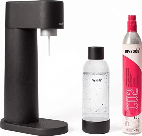 mysoda Woody Trinkwassersprudler black