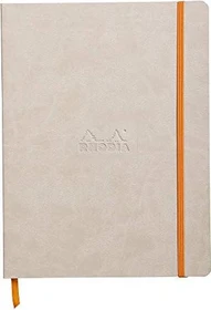 Rhodia Rhodiarama Notizbuch, 190x250mm, punktiert, Softcover, beige, 80 Blatt