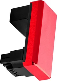 CableMod 12VHPWR Winkeladapter 180 Grad, Variante A, Sense-Pins an der Unterseite, rot
