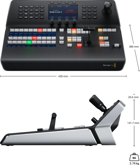 Blackmagic Design ATEM 1 M/E Advanced Panel 10, USB-C