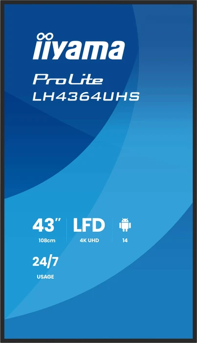iiyama ProLite LH4364UHS-B1AG, 43"