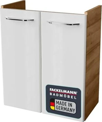 Fackelmann Milano Mini-Waschtisch-Unterschrank 52x61x27.5cm, 2 Türen