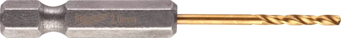 Milwaukee Red Hex Shockwave HSS-G TiN Metallbohrer, 10.2x77x121mm, 1 Stück
