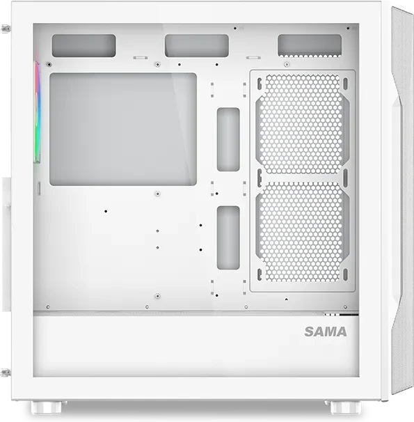 SAMA S40, weiß, Glasfenster