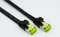 Helos Ultra Flach-Patchkabel, Cat6a, U/FTP, RJ-45/RJ-45, 15m, schwarz Vorschaubild