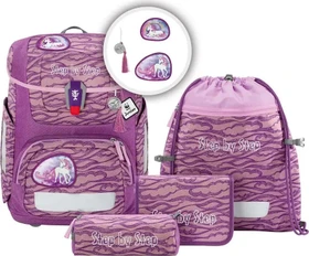 Step by Step Circle Lovely Unicorn Nuala Schulrucksack-Set, 5-tlg.