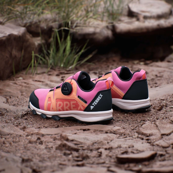 adidas Terrex Agravic BOA Rain.RDY pink fusion/putty mauve/core black (Junior)