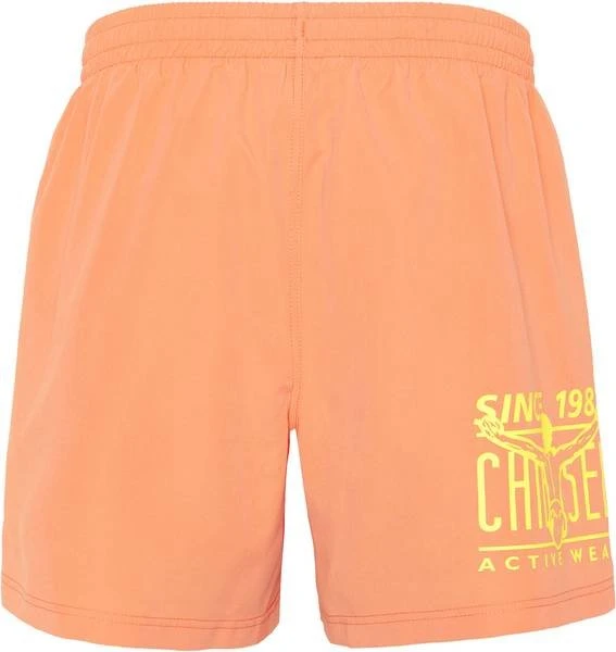 Chiemsee Einschubtaschen und Front- und Rückenprint Badeshorts melon (Herren)