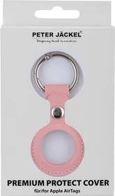 Peter Jäckel Protect Cover für Apple AirTag leather rose