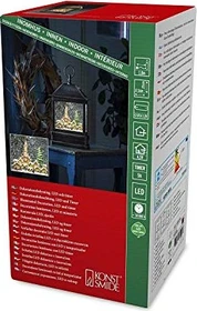 Konstsmide Motiv Laterne Weihnachtsmarkt LED 1x warmweiß