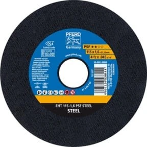 Pferd EHT 115-1.6 PSF STEEL Trennscheibe, 115x1.6x22.23mm, 25 Stück