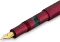 Kaweco Piston Sport AL Solo bordeaux/gold, rechte Hand, extra fein Vorschaubild