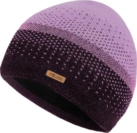 Trollkids Merino Mütze mauve/plum (Junior)