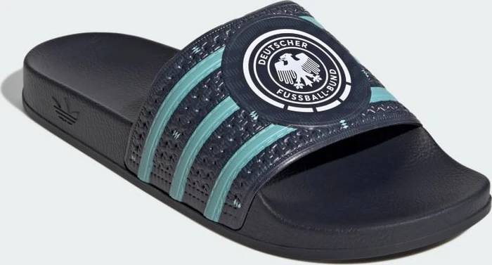 adidas Trefoil collegiate navy/flash aqua