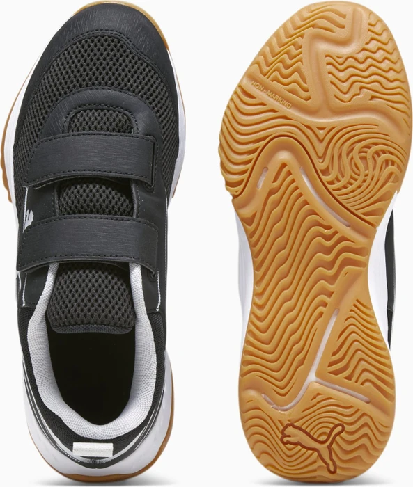 Puma Varion II Indoor Sport puma black/cool light gray/yellow blaze/gum (Junior)