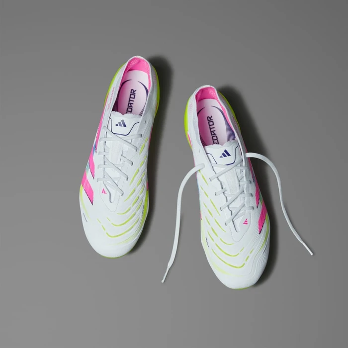 adidas Predator Elite FG cloud white/lucid pink/lucid lemon