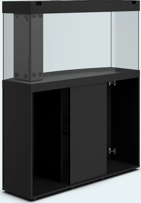 Juwel Vision 260 LED Aquarium-Set mit Unterschrank, schwarz/schwarz, 260l