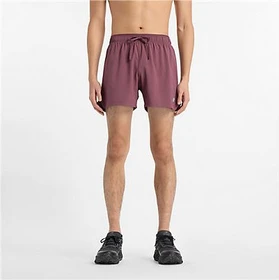 New Balance RC 5" Laufhose kurz faded plum (Herren)