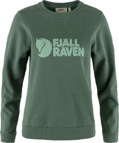 Fjällräven Logo Sweatshirt deep patina/misty green (Damen)