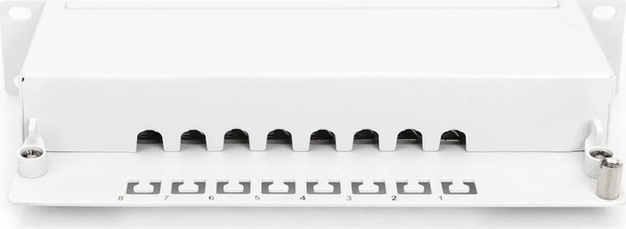 Digitus Professional Patchpanel Cat6, grau, 8-Port