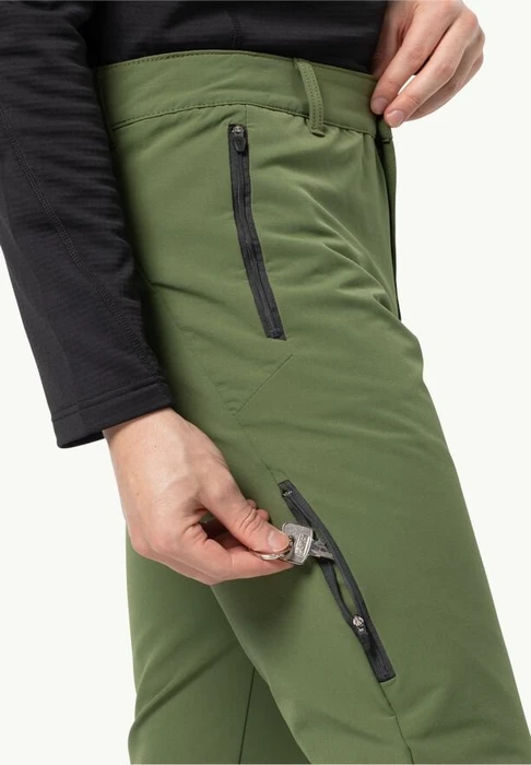 Jack Wolfskin Activate Thermic Hose lang greenwood (Herren)