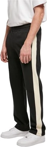 Urban Classics Striped Track Trainingshose lang schwarz (Herren)