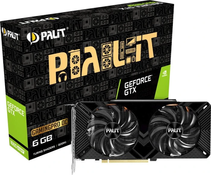 Palit GeForce GTX 1660 SUPER GP OC, 6GB GDDR6, DVI, HDMI, DP