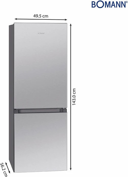 Bomann KG 320.2 inox-look