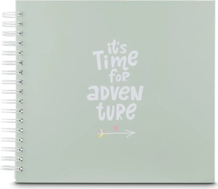 Hama Spiralalbum 28x24, 50 weiße Seiten, Good Things Adventure