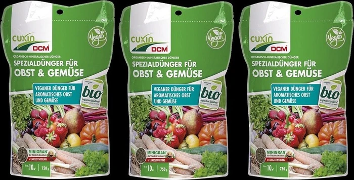Cuxin DCM Spezialdünger für Obst & Gemüse, 750g