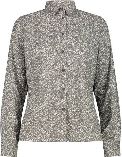 CMP Geometrischer-Druck Hemd langarm terra/sabbia (Damen)