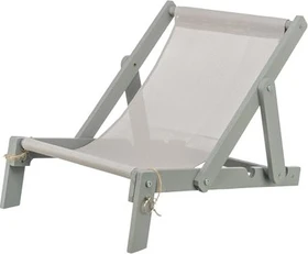 Trixie Outdoor Strandstuhl für Katzen, 51cm, 15kg, grau