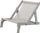Trixie Outdoor Strandstuhl für Katzen, 51cm, 15kg, grau (43205)