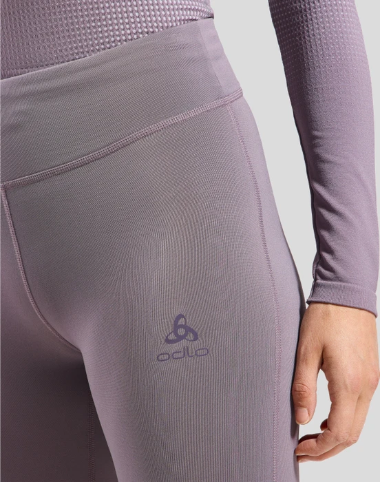 Odlo Essentials Tights Laufhose lang gray ridge (Damen)