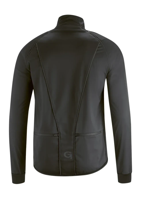Gonso Leonte 2-in-1 Softshell Fahrradjacke schwarz (Herren)