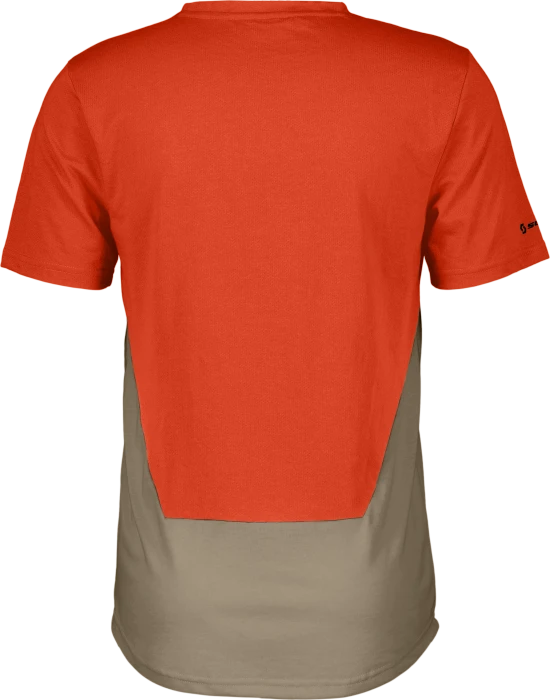 Scott Trail Flow DRI Trikot kurzarm mars red/toast beige (Herren)
