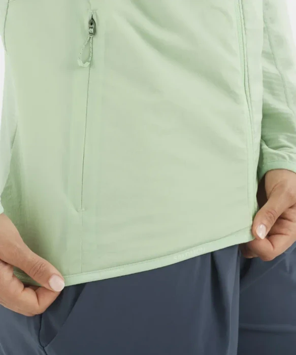 Salomon Essential Lightwarm Hybrid Funktionsjacke sea foam (Damen)
