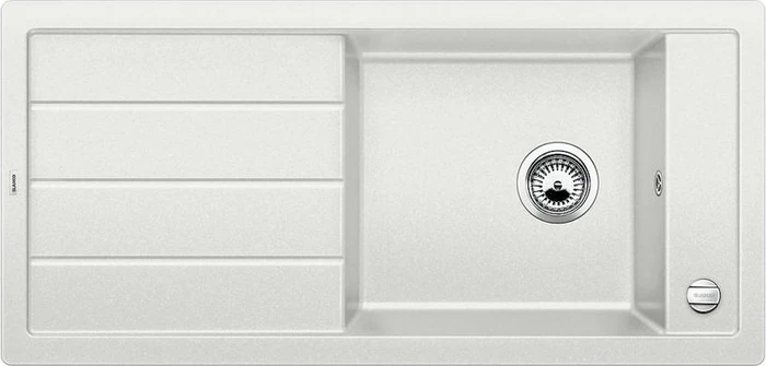 Blanco Mevit XL 6 S Einbau Becken reversibel mit Ablauffernbedienung seidengrau