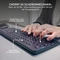 Cherry Stream Keyboard Ultimate, schwarz, LEDs weiß, USB/Bluetooth, DE Vorschaubild