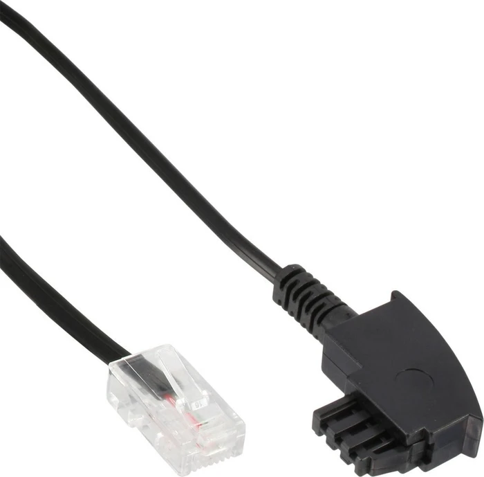 InLine TAE-F/Western 6/2 DEC Adapterkabel, 50cm