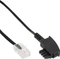 InLine TAE-F/Western 6/2 DEC Adapterkabel, 50cm Vorschaubild