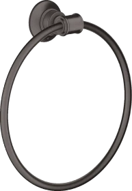 Hansgrohe Axor Montreux Handtuchring brushed black chrome