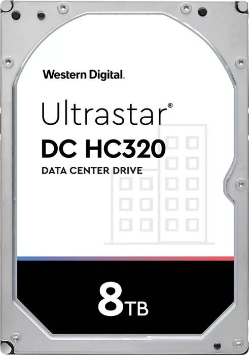 Western Digital Ultrastar DC HC320 8TB, SE, 24/7, 512e / 3.5" / SATA 6Gb/s