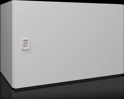 Rittal Wandgehäuse AX IT 7HE, mit Profilschienen, Montageplatte, IP1X, 350mm tief